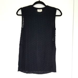 Aritzia Wilfred knit tank with side slit